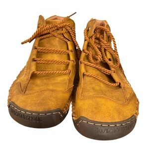 Fashion Brand 100% Caoutchouc Rubber Men’s Size US11/EU45.  Brown Lightweight